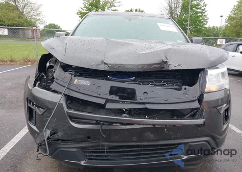 2019 Ford Explorer Xlt из США, поврежденный, VIN 1FM5K8D82KGB00685